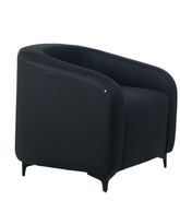 Modern Synthetic Leather Armchair